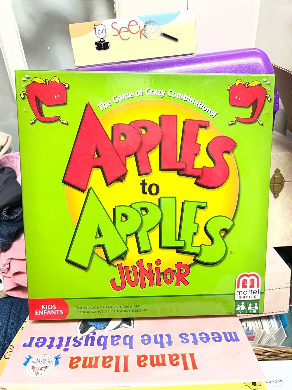 Mattel Apples to Apples Junior Kids Game
